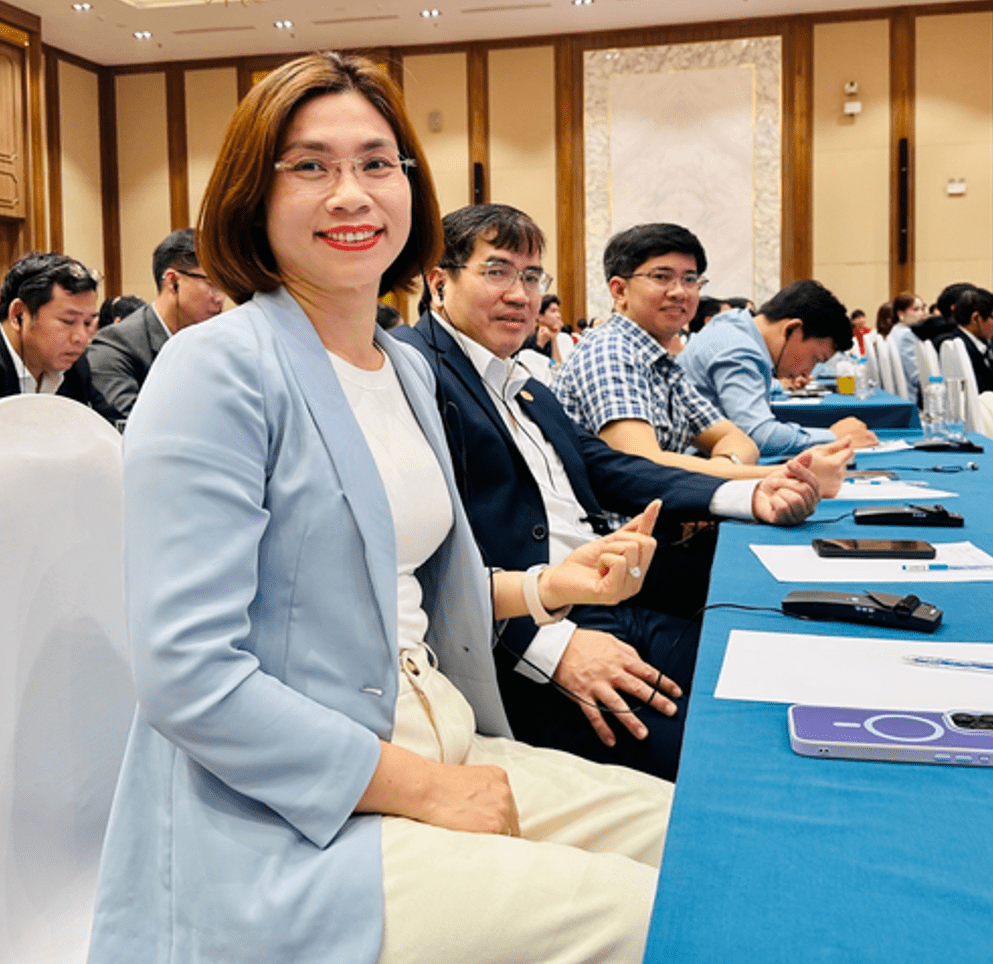 Mộ số hình ảnh của bà Nguyễn Thị Chung- Giám đốc Truyền thông & Sự kiện công ty Mỹ Đức Minh tham gia TECHFEST 2025 tại Hà Nội.